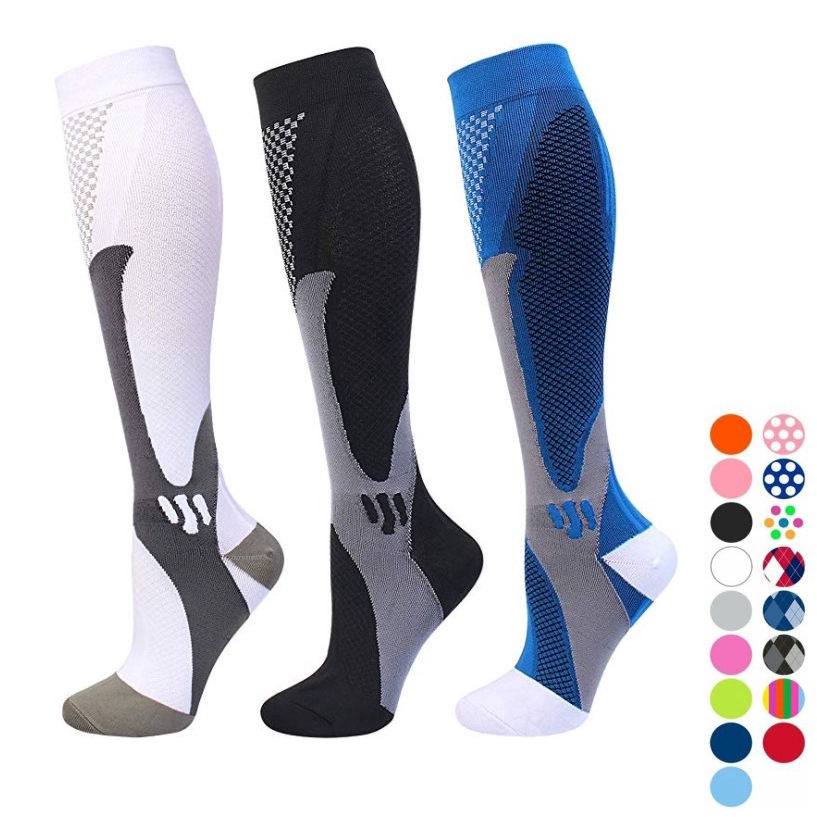 Sport Compression Socks,Sports Black Compression Socks ,For Anti ...