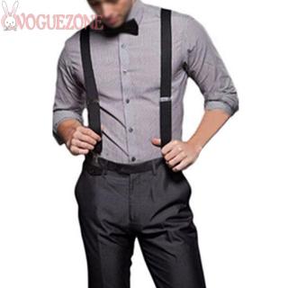 hat016 NON STOCK Vintage Y-Back Elastic Braces Mens Adjustable Workwear Suspenders Accessories Belts & Braces Suspenders 