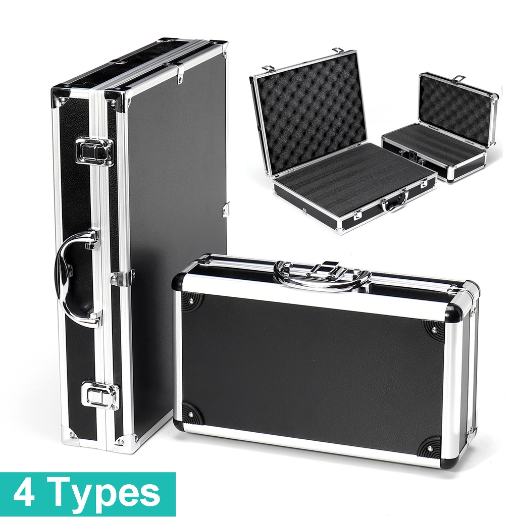 Aluminum Tool Box Outdoor Vehicle Kit Box Portable Safety Equipment