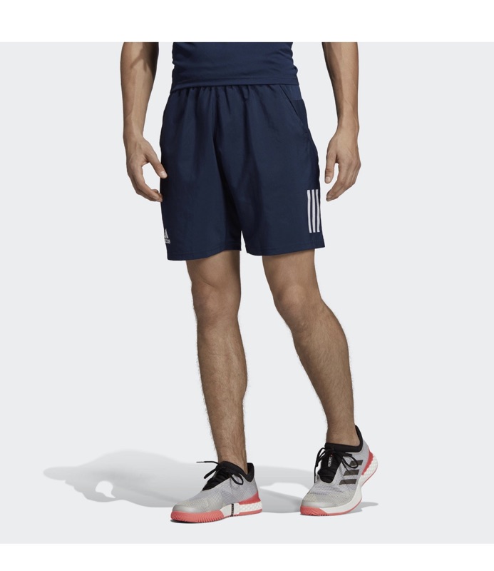 navy adidas shorts