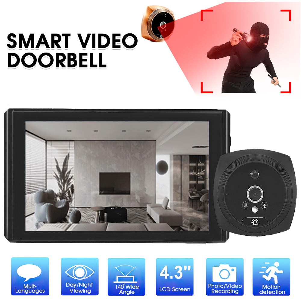 doorbell with lcd screen