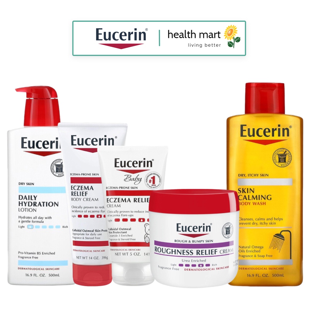[SG] Eucerin Baby Eczema Relief, FlareUp, Advanced Repair, Roughness