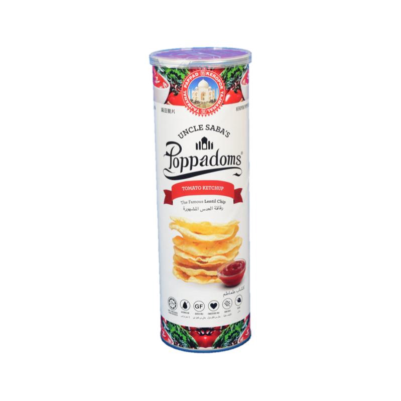 Uncle Saba S Poppadoms Tomato Ketchup 70g Halal Shopee Singapore