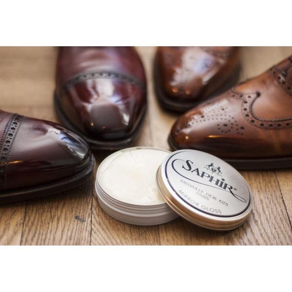 mirror gloss shoe polish