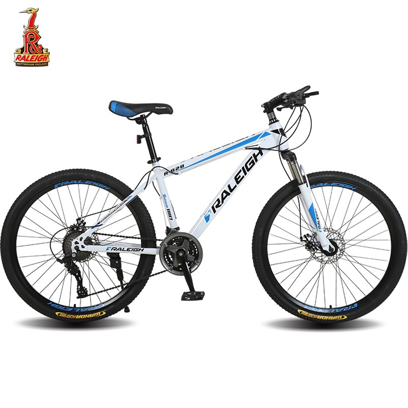 raleigh mountain bike white