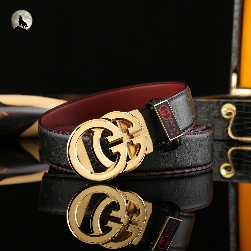 gucci belt double sided