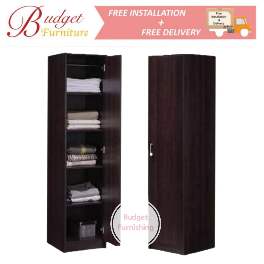 One Door Wardrobe Multi Cabinet Single Door Cabinet Shopee Singapore