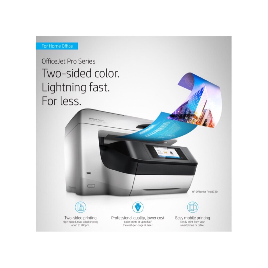 Hp Officejet Pro 87 E All In One Printer 1 Years Onsite Exchange Warranty Shopee Singapore