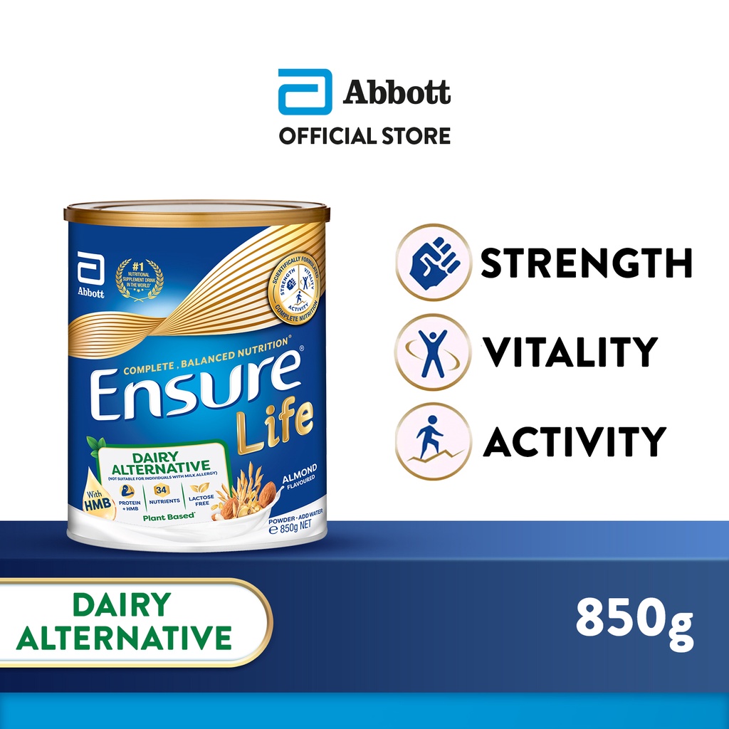Ensure Life Dairy Alternative 850g Shopee Singapore