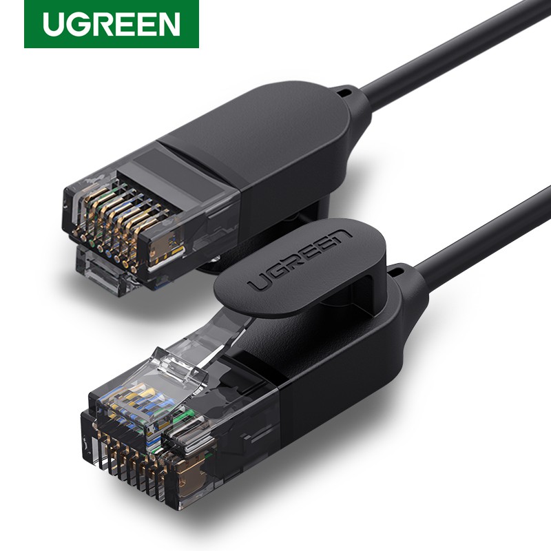 Ethernet Cable 20m High Speed, Cat 7 Flat Shielded Internet Cable, Rj45 Lan Cable 20m Black, 600mhz Gigabit Network Cable 20 Meters Compatible With Ca | EG