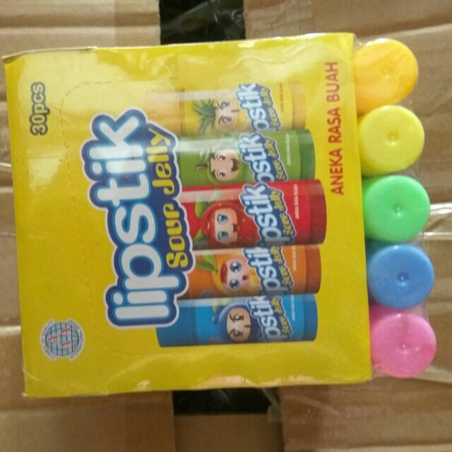 Lipstick candy (30 bars 1 box) Shopee Singapore