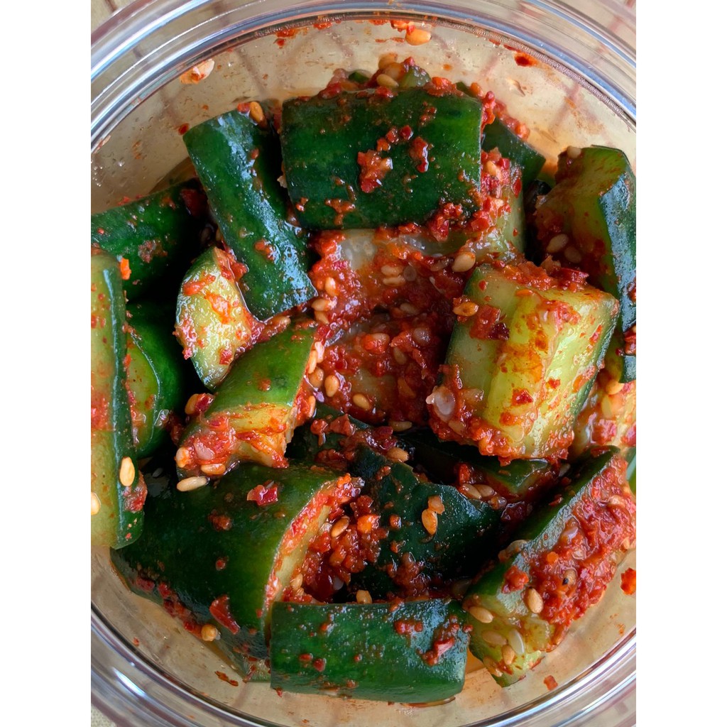 Korean Spicy Cucumber Kimchi Shopee Singapore