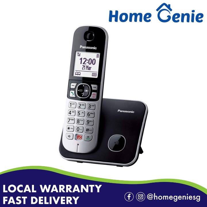 Panasonic Cordless Phone with Handsfree KXTG6851 Shopee Singapore