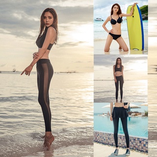 Individual Swimming Trunks Skirt Women Long-Legs Black Conservative Slimmer Look Cover Belly High Waist Boxer Shorts Women's