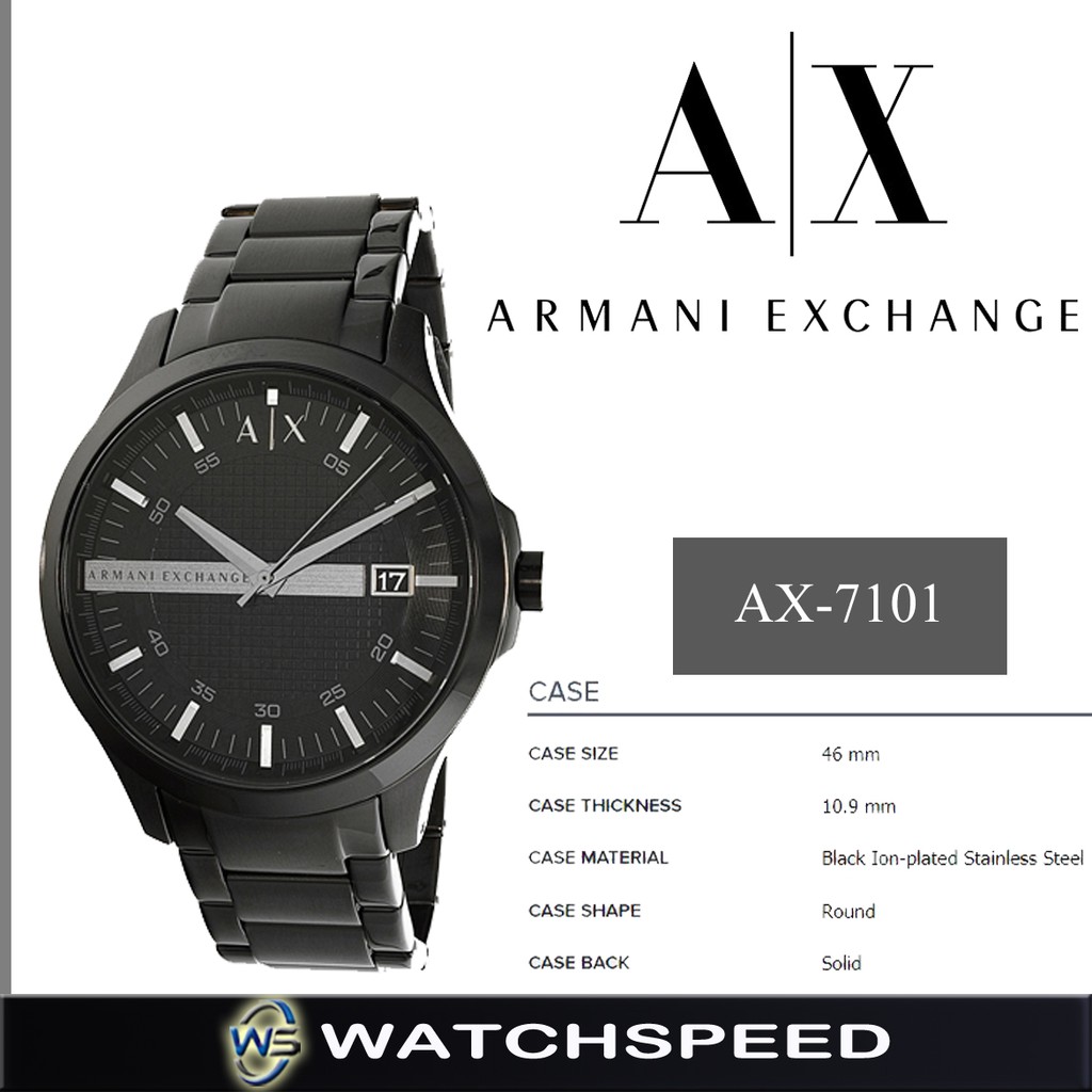 ax7101 armani watch