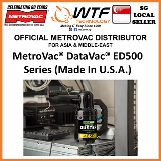 [OFFICIAL DISTRIBUTOR] MetroVac DataVac ED500ESD Variable Speed /ED500ESD / ED500 220 Volt Blower (Made In U.S.A.)