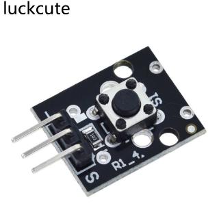 5pcs KY-004 3pin Button Key Switch Sensor Module for Arduino Diy Starter Kit 6*6*5mm 6x6x5mm KY004
