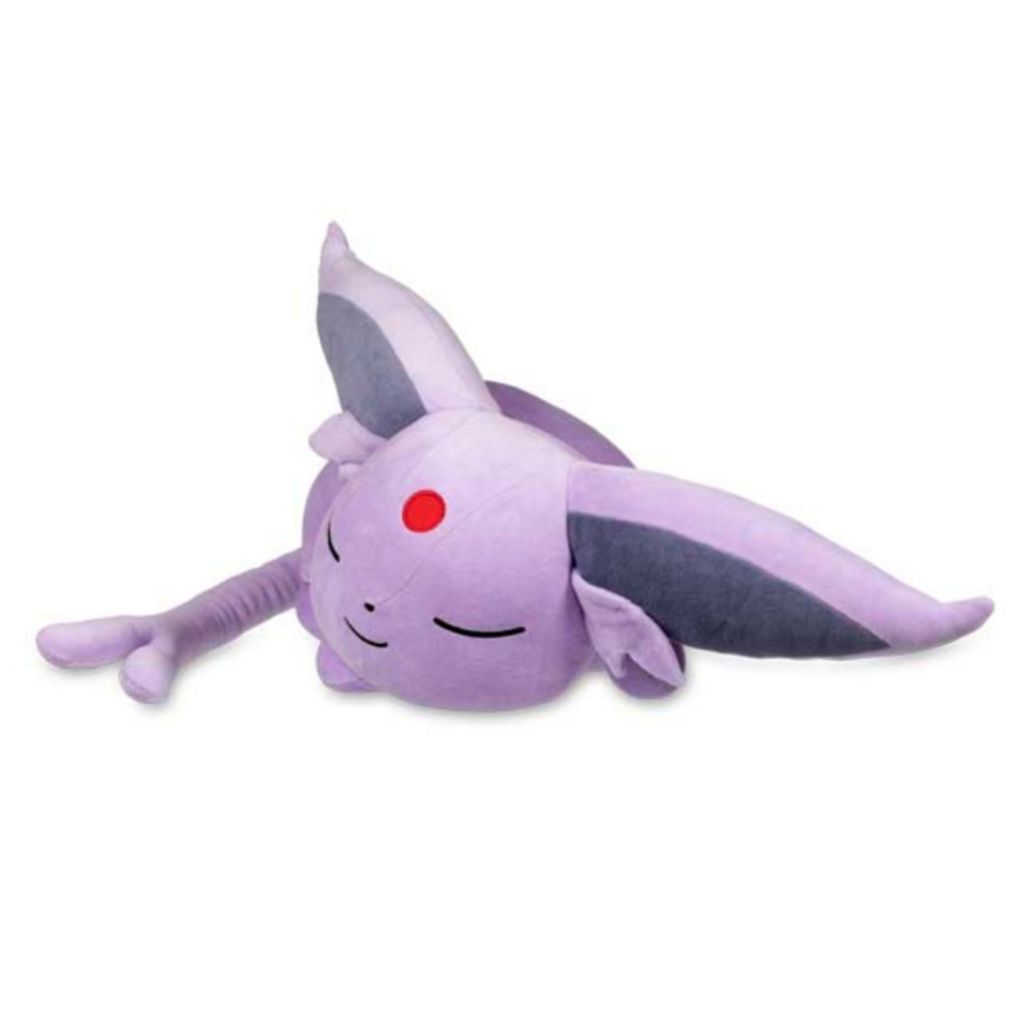 sleeping espeon plush