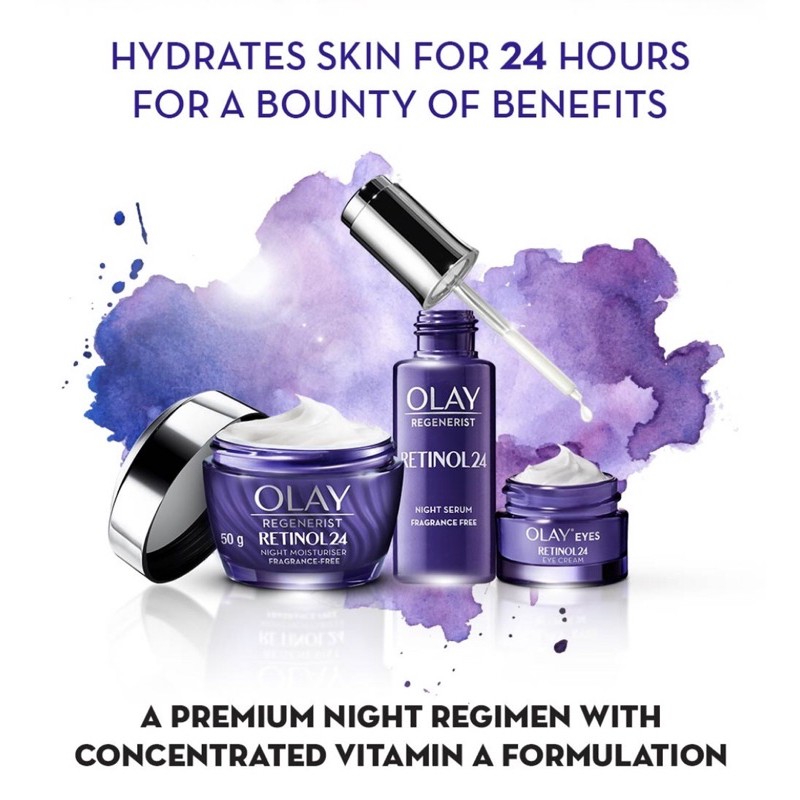 olay night moisturiser