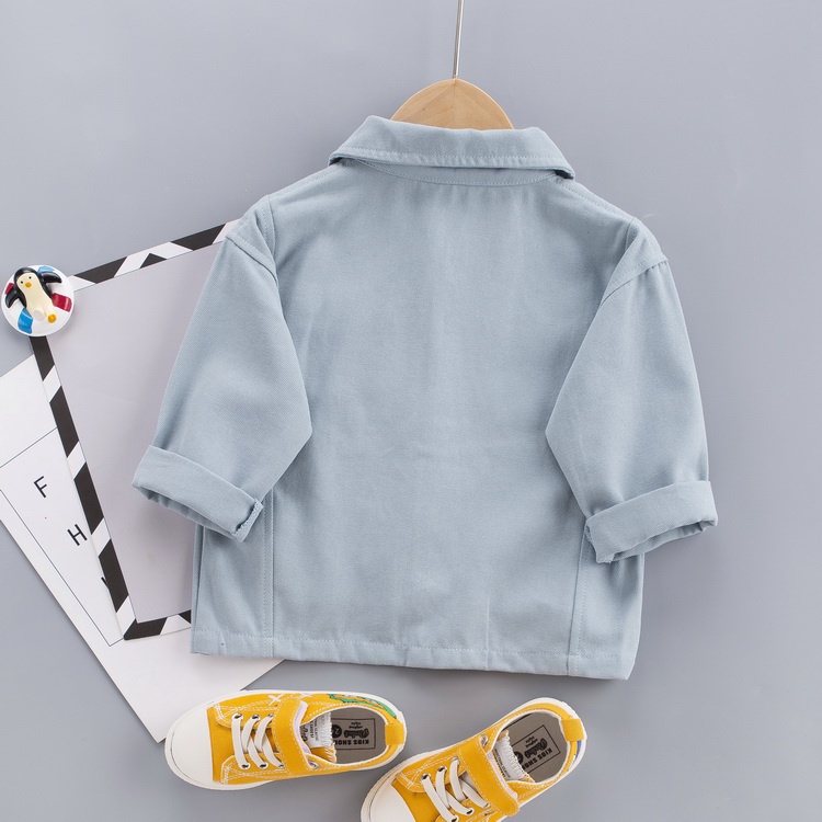 New Spring Autumn Fashion Baby Clothes Boys Girls Cotton Printe Coat Causal Jacket Infant Kids Top Outwear 0-5 Year