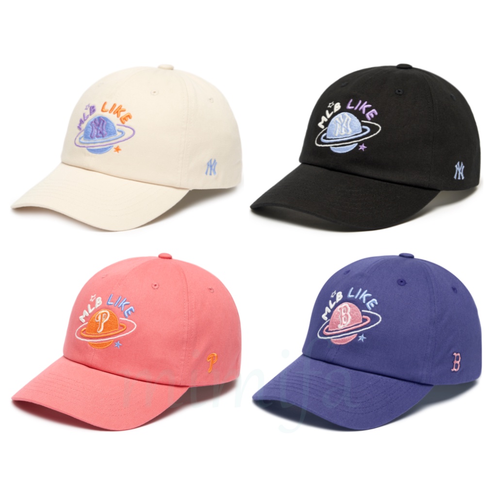 MLB KOREA] 100％ Authentic LIKE Planet Unstructured Ball Cap 
