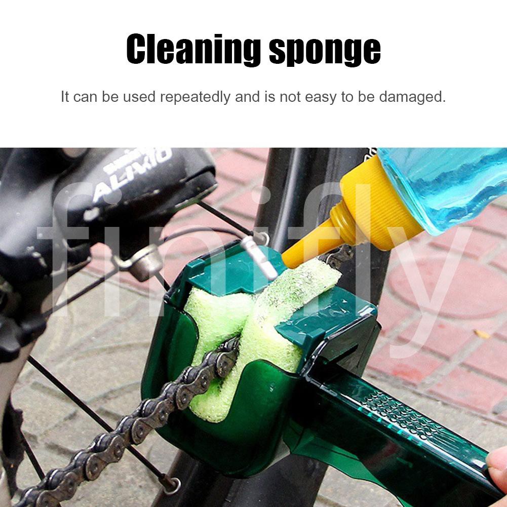 chain cleaning sponge