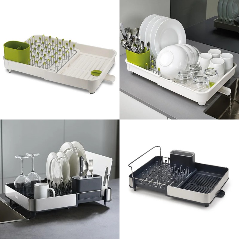 Joseph Joseph Duo Expanding Stainless-Steel Dish Rack