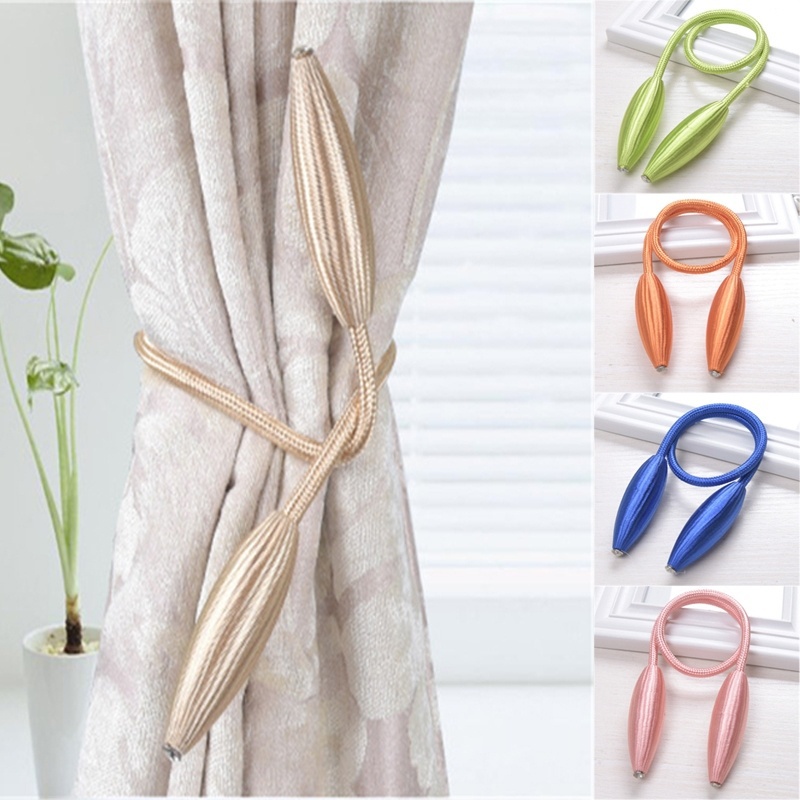 Curtain Buckle Tie Rope Free-Installation Curtain Strap Wire Curtain Hook