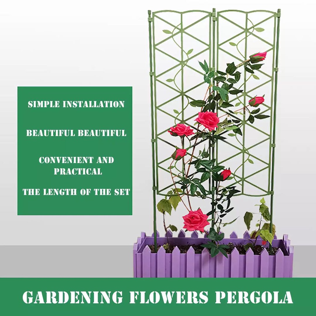 75cm tall Climbing Vine Rack Plant Potted Support Frame Multifunctional