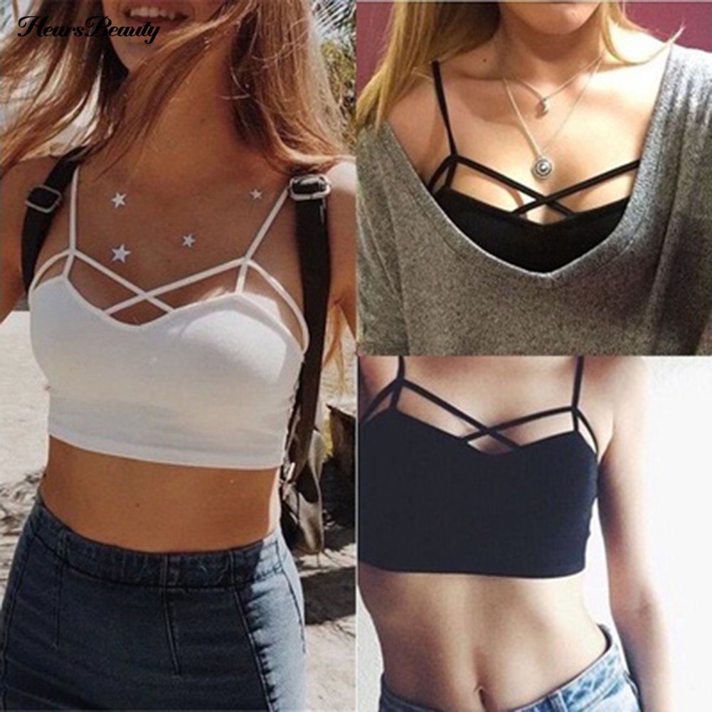 bustier bra top