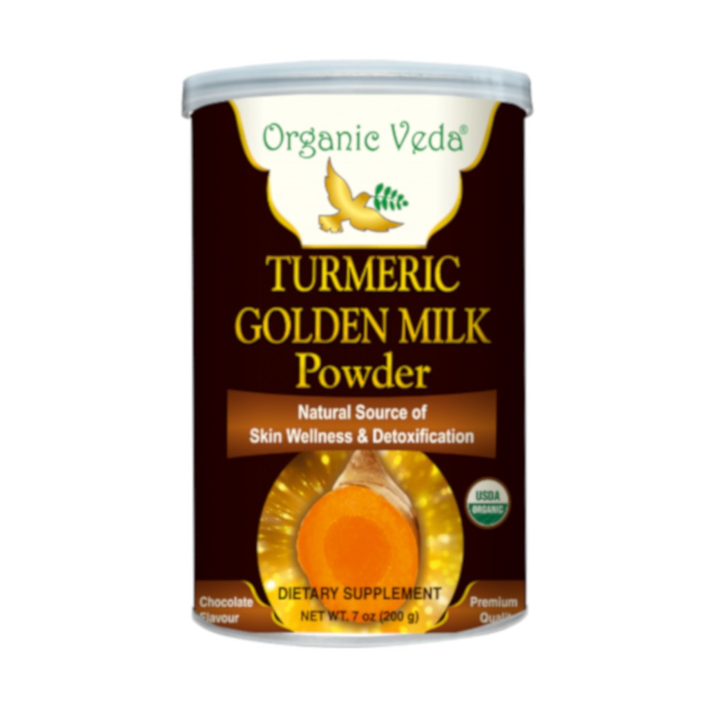 Organic Veda Turmeric Golden Milk Powder (200g) | Shopee Singapore