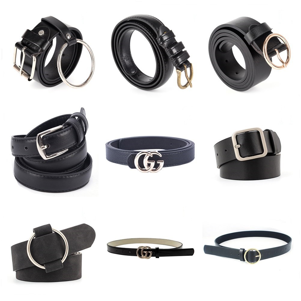 Women Leather Belts Fashion Waist Belt Shopee Singapore