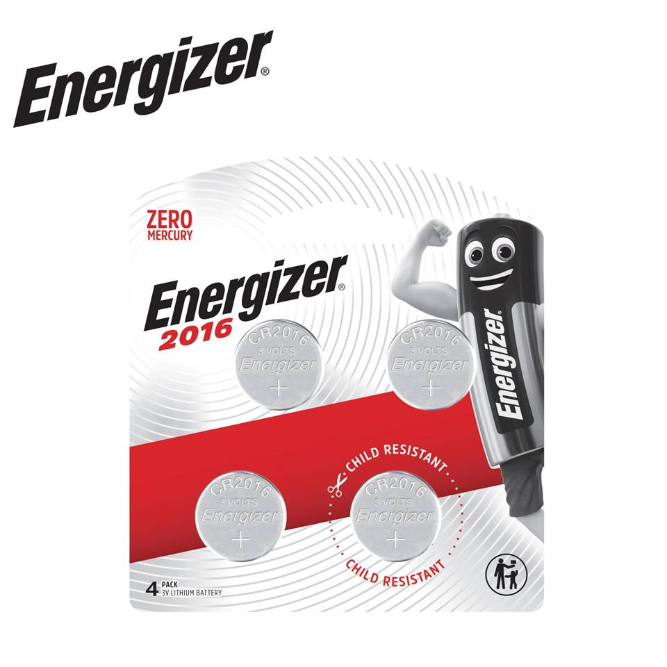 Energizer 2016 CR2016 Lithium Battery Works For CR2016, BR2016, DL2450 ...