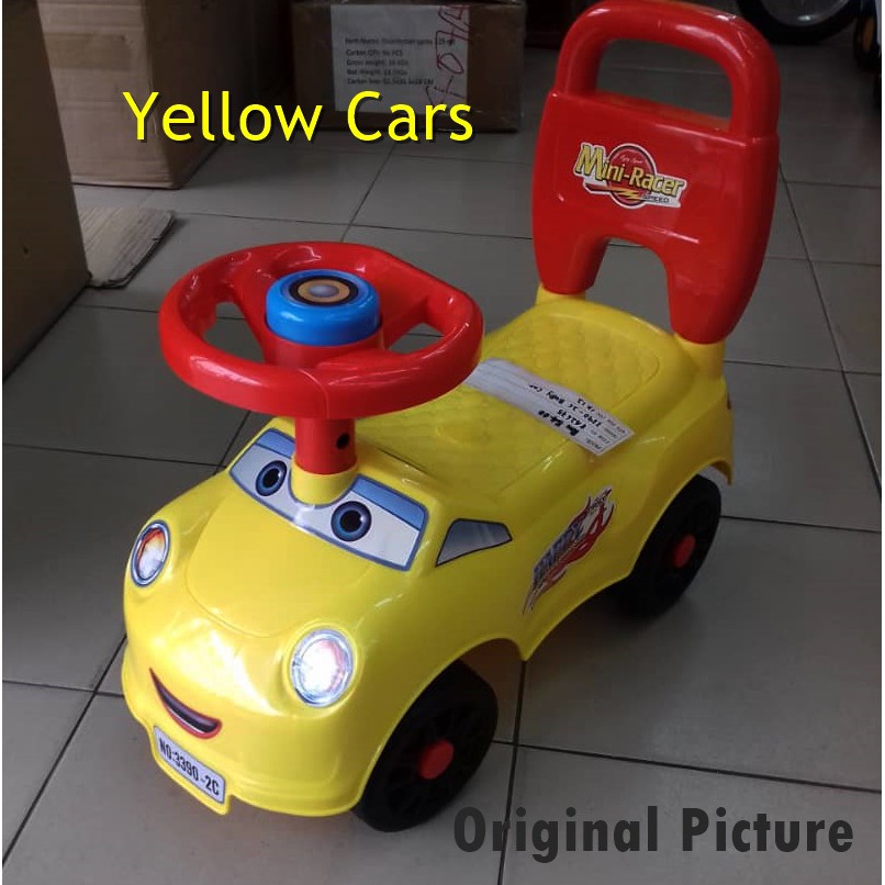 push and ride car