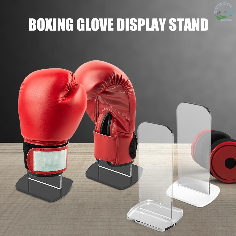 Boxing Glove Display Stand Upright Baseball Gloves Display Stand Clear