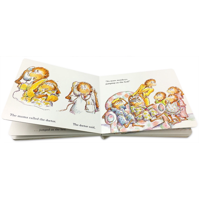 Five Little Monkeys Jumping On The Bed Board Book Shopee Singapore
