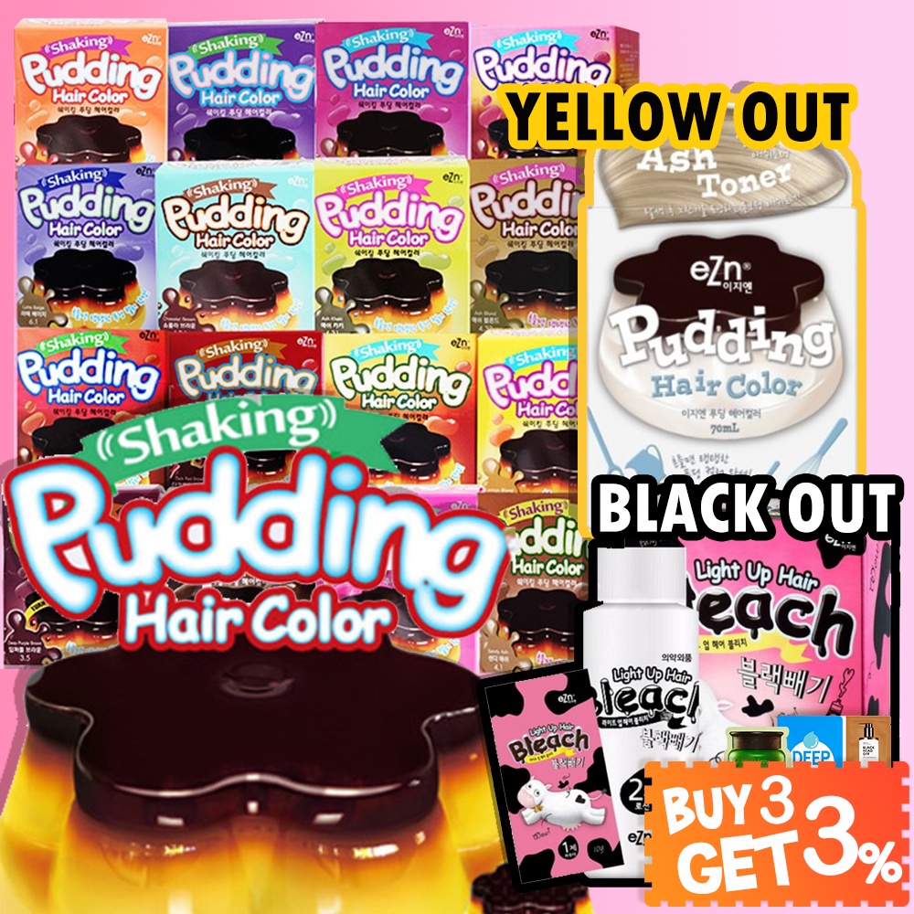 EZN// Shaking Pudding Hair Color 140ml Shopee Singapore