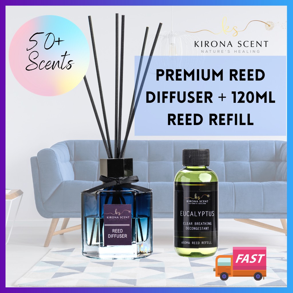 😱BIG SALES! Popular Aroma Reed Diffuser Set By Kirona Scent! Beautiful