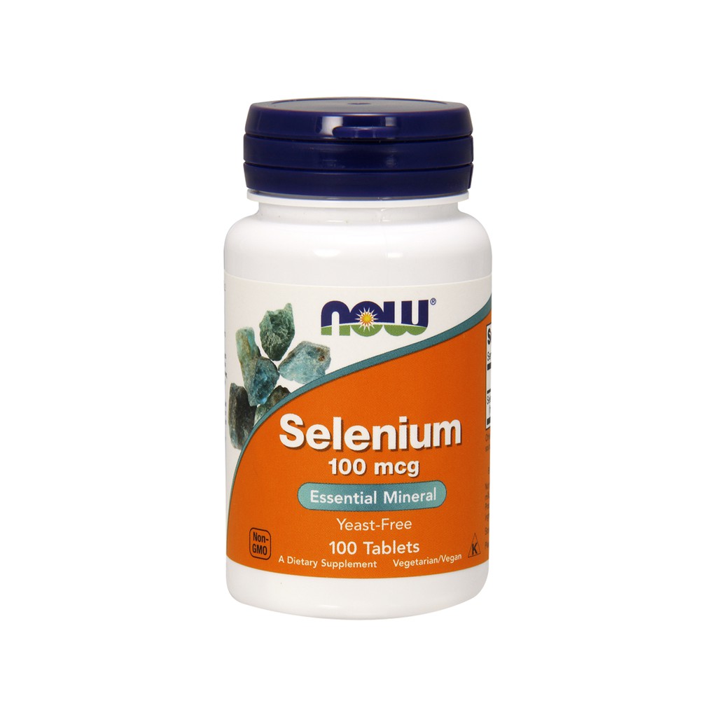 Now Foods, Selenium, Yeast Free, 100 mcg, 100 Tablets | Shopee Singapore