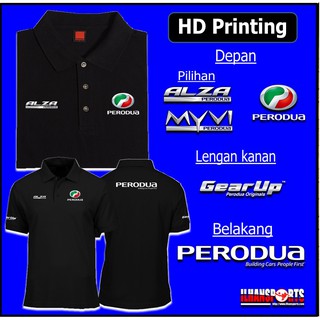 PERODUA MOTORSPORT ALZA MYVI POLO TSHIRT  MYVI  ARUZ 