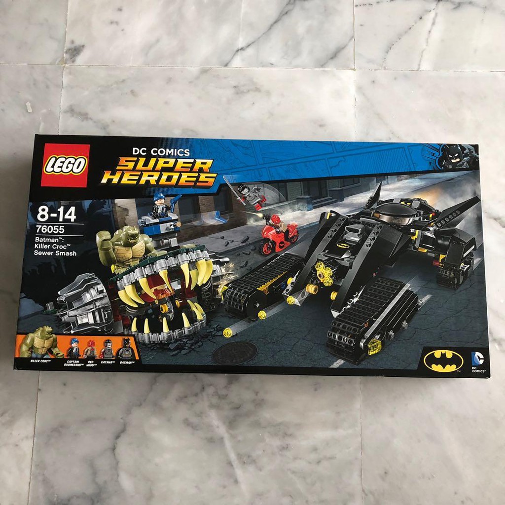 LEGO Batman Killer Croc Sewer Smash 76055 | Shopee Singapore