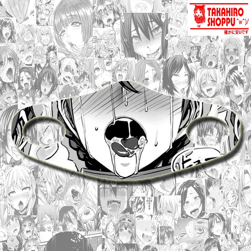 Ahegao 1 Manga Comic Doujin Anime Scuba Mask Shopee Singapore