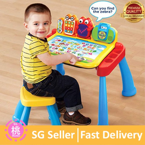 touch and learn activity desk deluxe