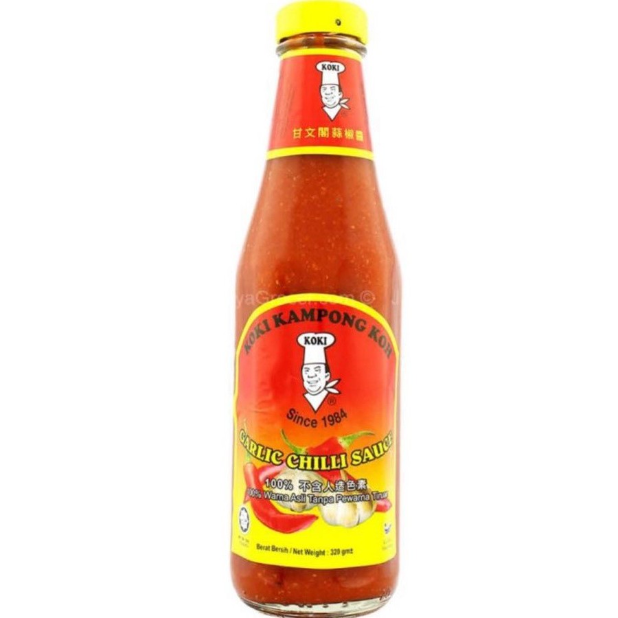 Shop Malaysia Koki Kampung Koh Garlic Chili Sauce Sos Cili Garlic 320g Shopee Singapore