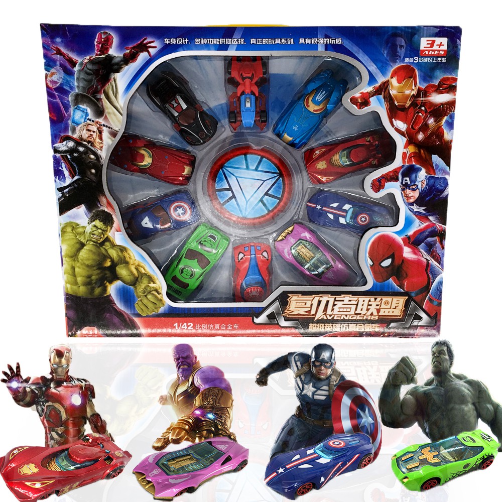 marvel avengers action figure gift set