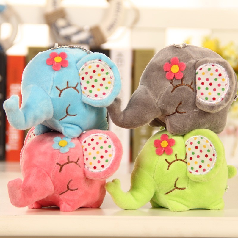 mini plush elephants