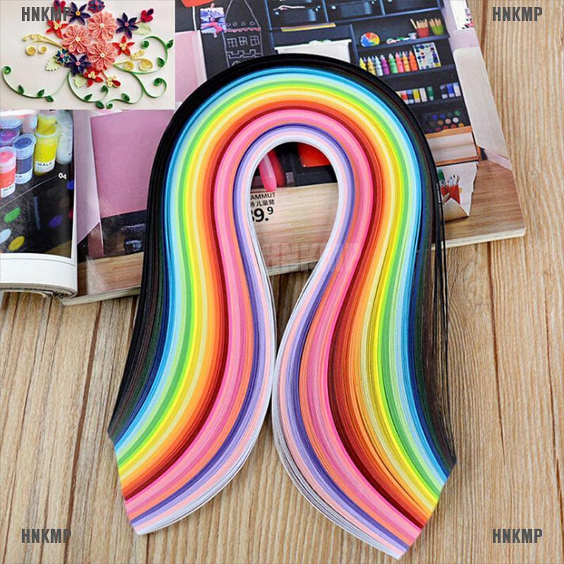 Hnkmp 260 Paper Quilling Strips Flower Gift Paper For Craft