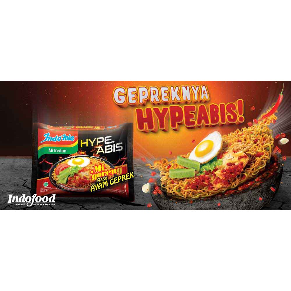 102040 Pack Indomie Goreng Ayam Geprek Smashed Chicken Flavour Instant Noodle Product Of Indonesia