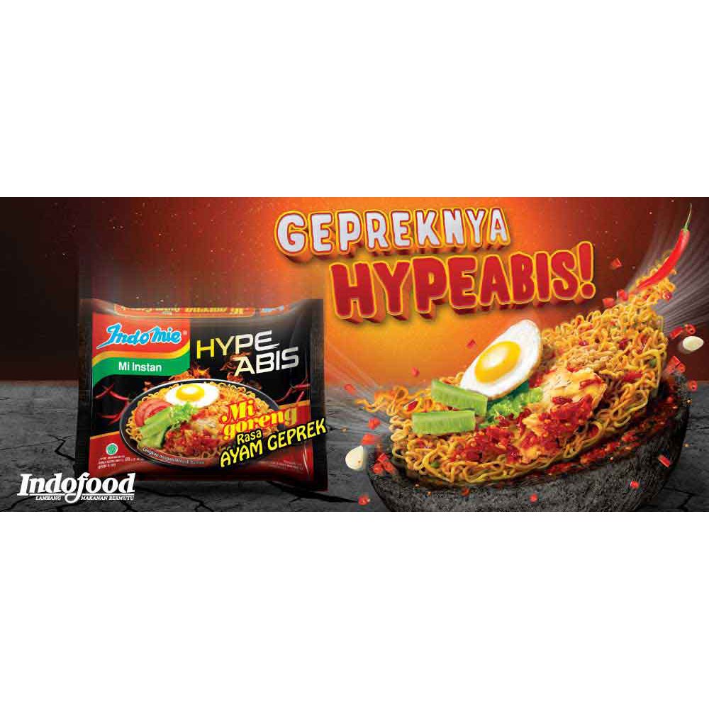 102040 Pack Indomie Goreng Ayam Geprek Smashed Chicken Flavour Instant Noodle Product Of Indonesia