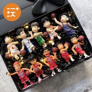 🔥XD.Store Figure Slam Dunk Hand OfficeQVersion Full Set Model Rukawa Kaede Hanamichi Sakuragi Basketball Anime Send Birt